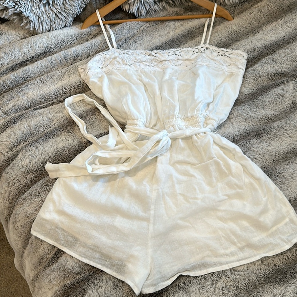 White summer romper